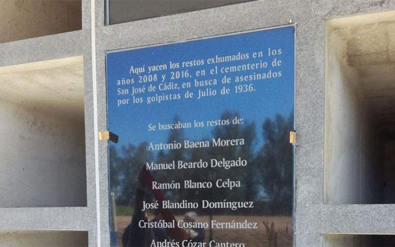 Se prepara una nueva fase de intervención para la localización y estudio de las fosas comunes del patio 1 del cementerio de San José