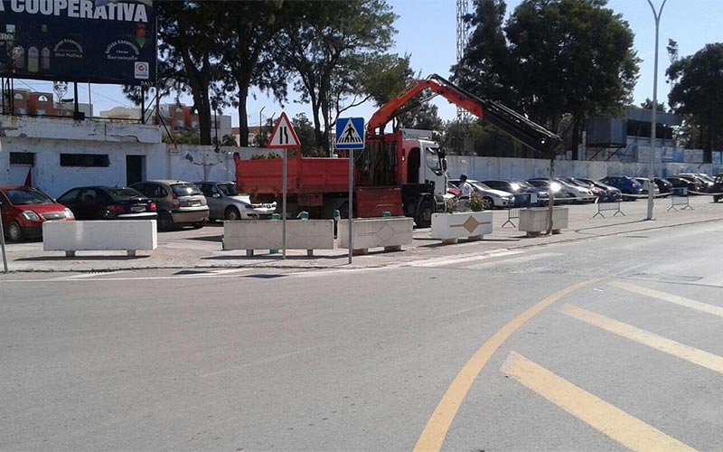 Reordenada la bolsa de aparcamiento junto al campo de fútbol