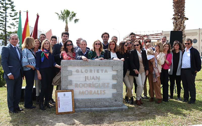 Glorieta para Juan Rodríguez: “tuvo mucho que ver en el crecimiento de Chiclana y con la capacidad de cohesionar el sector empresarial”