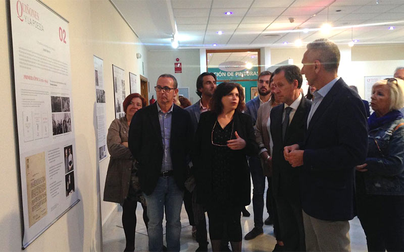 El consejero de Cultura reivindica en Chiclana a Fernando Quiñones: “uno de los autores andaluces contemporáneos más relevantes”