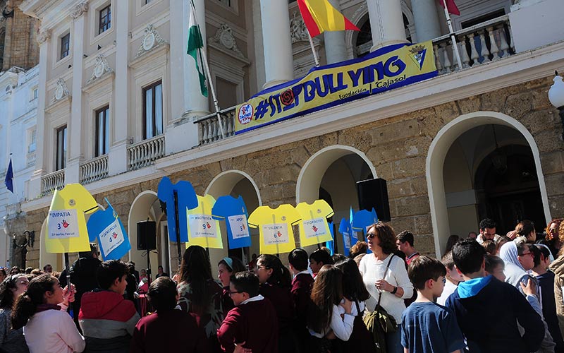 “El acoso escolar no es una broma”