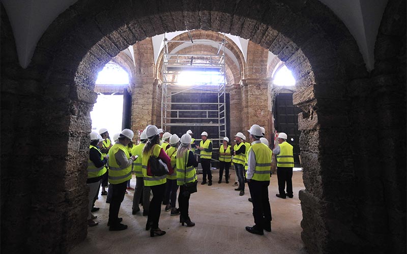 La obra del Ayuntamiento isleño se ‘abre’ al 80%