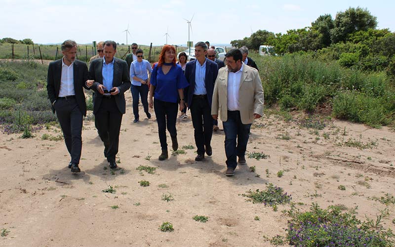Lista la primera fase de la Puerta Verde de Chiclana, que conecta con la Laguna de Jeli