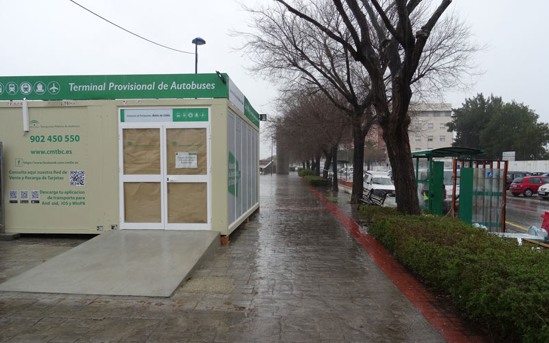El apeadero de autobuses de Chiclana ‘estará’ a final de año
