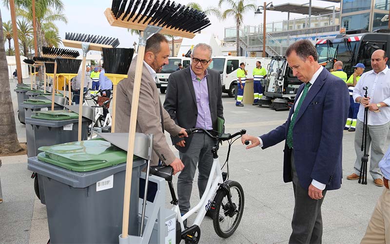 La concesionaria del servicio de limpieza en Chiclana “actualiza y moderniza” su maquinaria