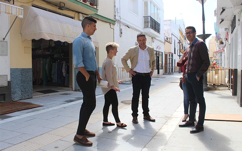 La “remodelación y modernización” de las calles Charco, García Sánchez e Isaac Peral, completa antes del verano