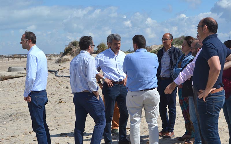 La arena llegará a Camposoto en la primera quincena de julio