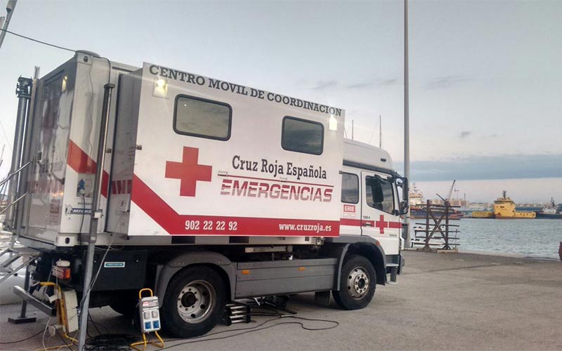 El dispositivo especial de acogida de inmigrantes de Cruz Roja en Elcano se cierra con casi medio centenar de atendidos y orientados