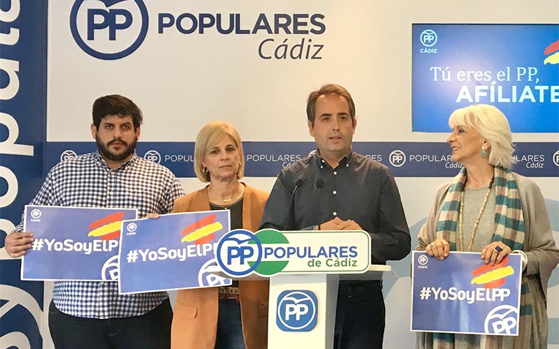 El PP gaditano muestra su “gratitud” a Rajoy, “un ejemplo para todos los españoles”; y augura que Pedro Sánchez “no es bueno para Cádiz”