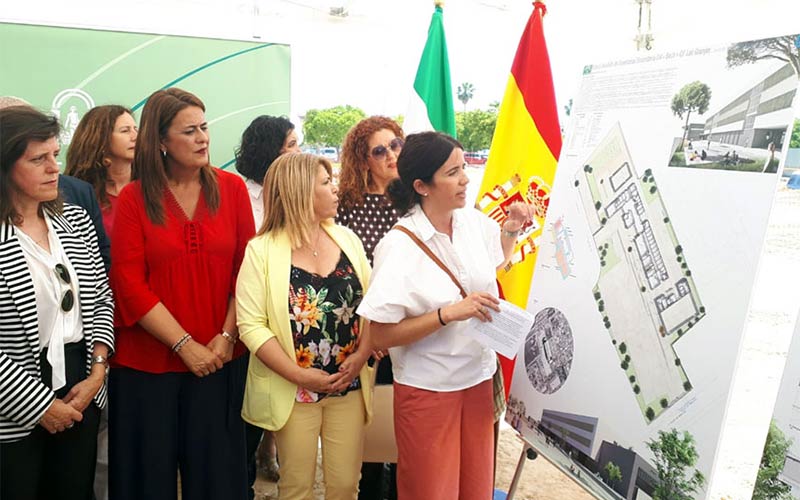 El nuevo IES de La Granja, una realidad en menos de dos años
