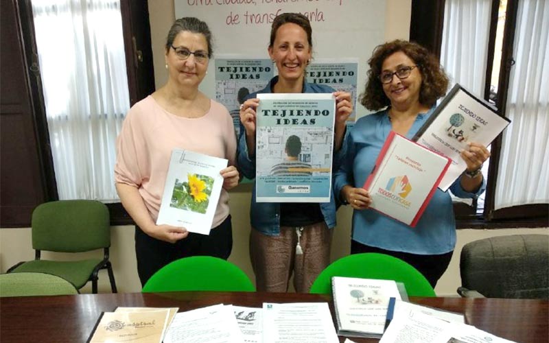 Siete proyectos locales de los 21 concurrentes a ‘Tejiendo Ideas’ se distribuyen los 16.000 euros ‘sobrantes’ de Ganemos Jerez