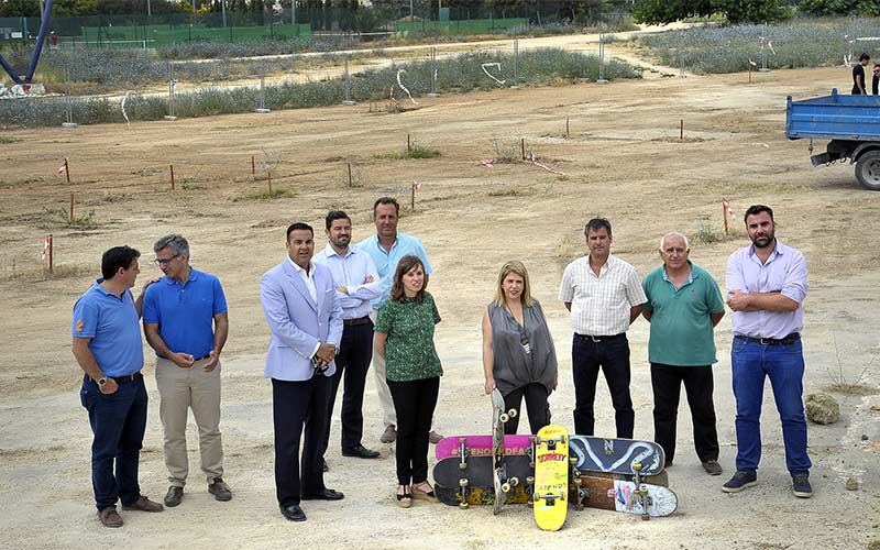 El mayor ‘skate park’ de Andalucía se levanta ya en Jerez