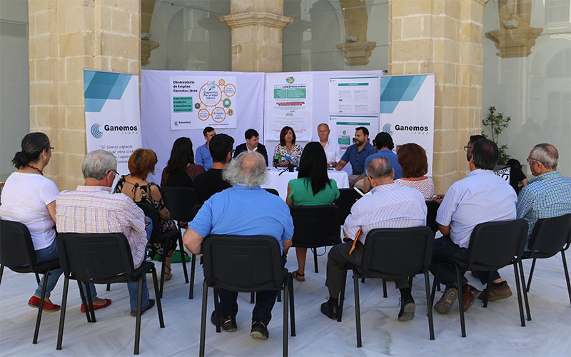 Ganemos lanza su Observatorio de Empleo para profundizar en el problema del paro en Jerez con datos e informes y plantear soluciones