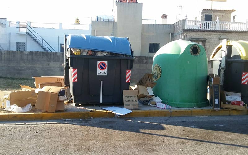 Toque de atención del Gobierno portuense a FCC y trabajadores: “es intolerable e inaceptable que haya basura sin recoger en la ciudad”