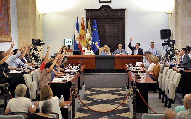 El Ayuntamiento de Jerez y pese al PP retira siete honores franquistas en cumplimiento de la Ley, entre ellos a José María Pemán