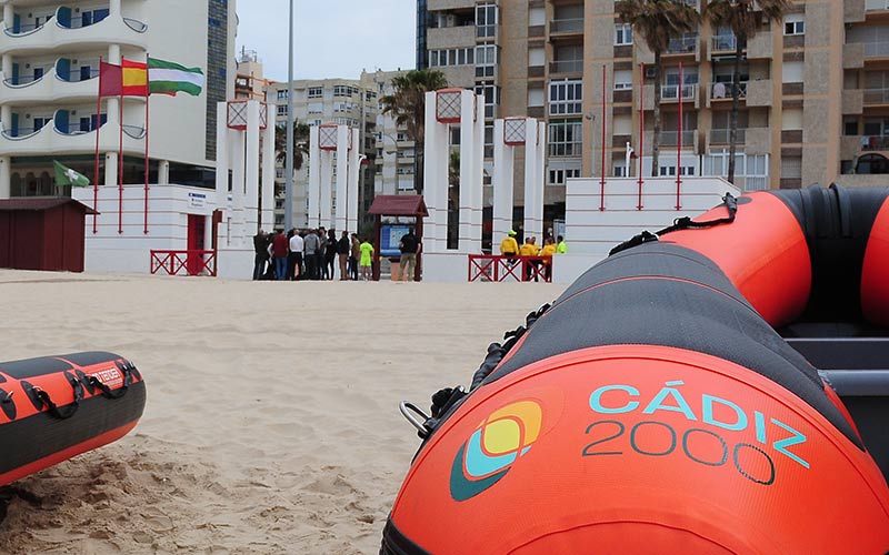 Denuncian que hay cuatro funcionarios adscritos al servicio de playas en Cádiz que “llevan sin funciones desde la remunicipalización”