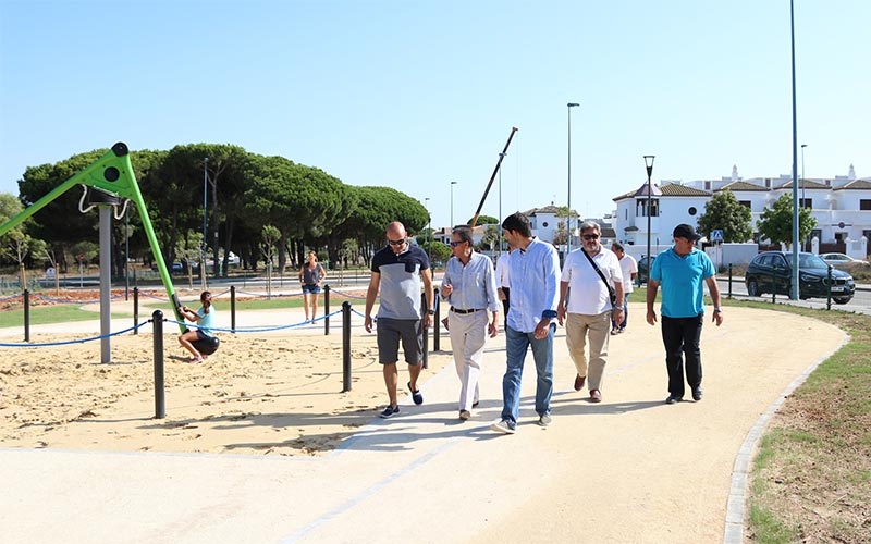 Listo el nuevo parque de la urbanización del Molino Viejo: “sólo es el principio” de lo proyectado en la zona
