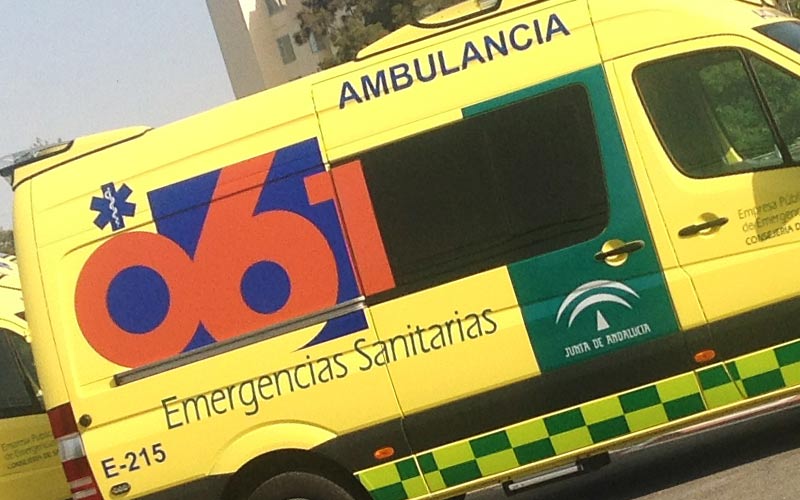 Los equipos de emergencias del 061 movilizados en Cádiz en el primer semestre han respondido en menos de 15 minutos en el 80% de casos