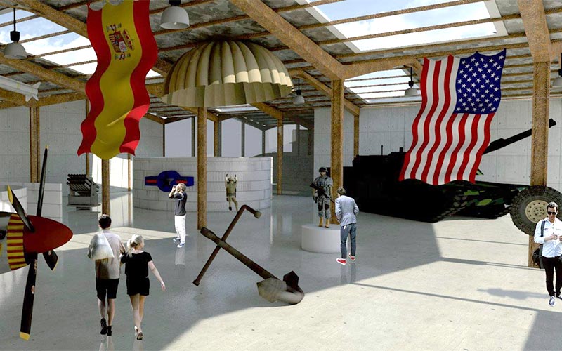 Rota aspira a 1,2 millones de euros de fondos europeos para levantar su museo vinculado al establecimiento e influencia de la Base Naval