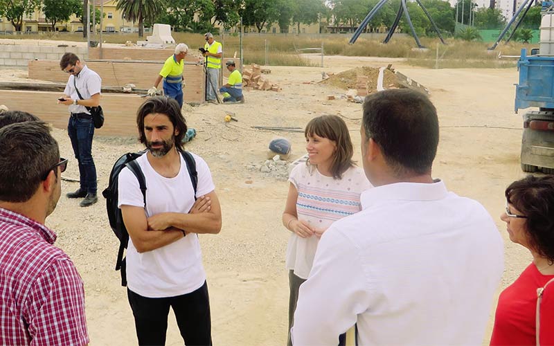 Las obras del futuro Centro Skate Chapín “avanzan al ritmo adecuado”