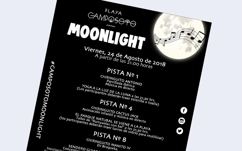 Turismo propone que Camposoto se ‘viva’ de noche este viernes 24