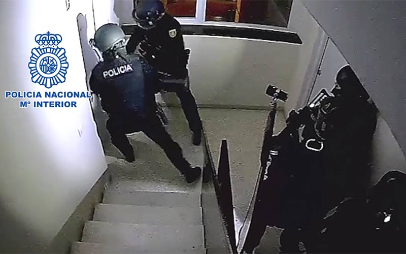 Cae una banda en Jerez especializada en ‘vuelcos’ a narcos; el rapto de horas de una persona, amenazada y golpeada, abrió el caso