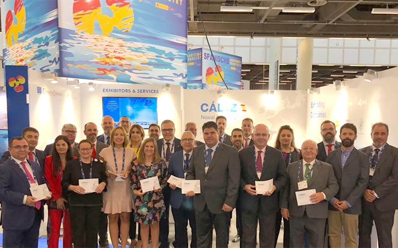 El sector naval gaditano muestra su “potencial” en Hamburgo