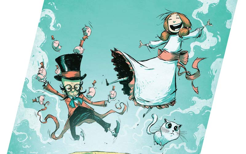 Siguiendo el camino de baldosas amarillas junto a Skottie Young