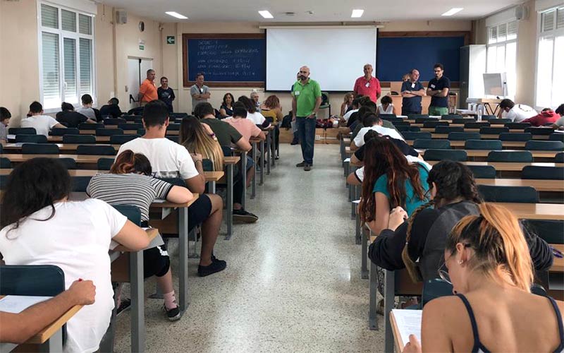 Un 86% de aprobados en Cádiz en la Selectividad de septiembre