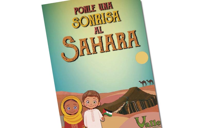 Valle de Cuentos viaja desde Cádiz al Sahara para “poner una sonrisa” a los niños de los campamentos de refugiados