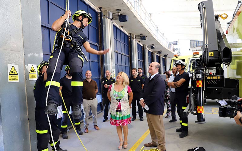 Proyectada la mejora del Parque de Bomberos de Jerez para 2019
