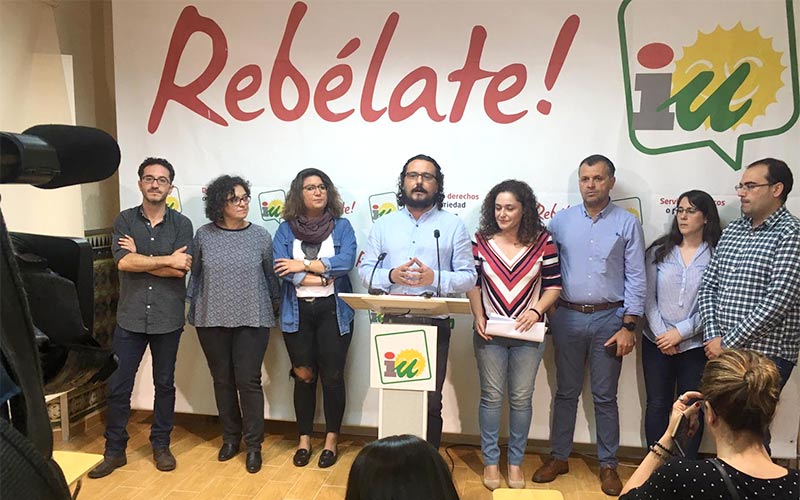 IU hace balance de la legislatura acabada en Andalucía: “los grandes problemas que tenía Cádiz en 2015 siguen sin resolverse en 2018”