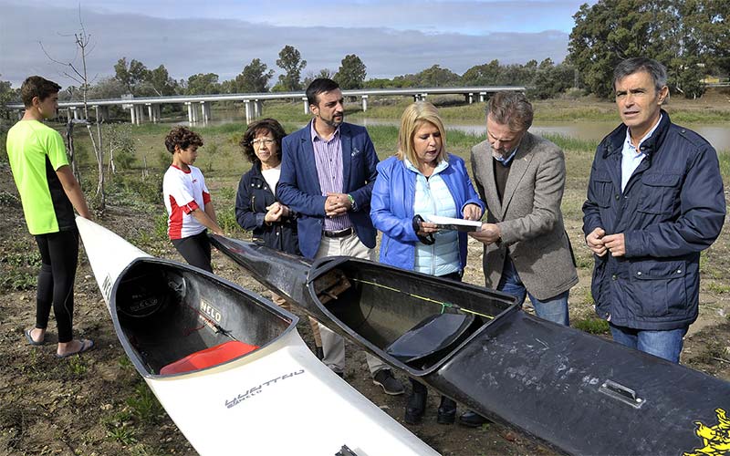Declarados navegables 10 kilómetros del río Guadalete a su paso por Jerez para su disfrute recreativo y deportivo