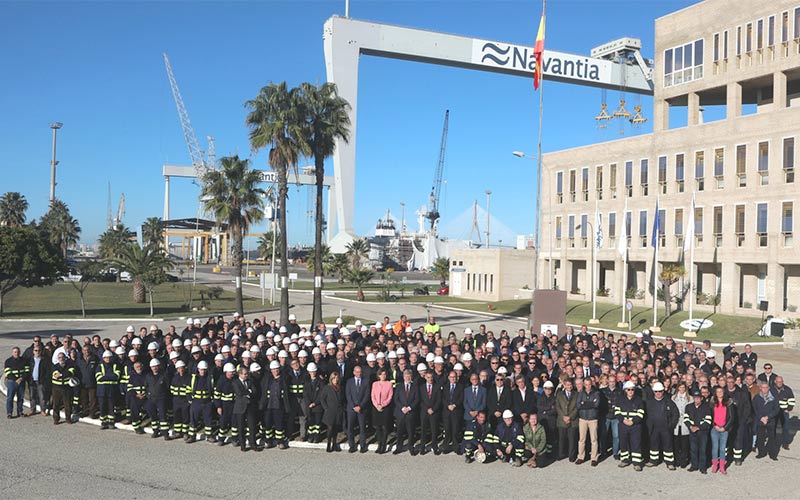Los 140 años del astillero de Puerto Real, inmortalizados; factoría convertida casi en “marca” de la Bahía de Cádiz, y “con gran futuro”