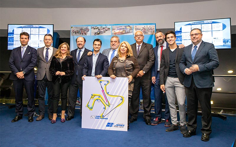 Dani Pedrosa, ‘inmortalizado’ con una curva en el circuito de Jerez
