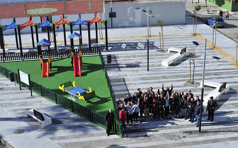 La Bazán ya disfruta de su ‘nueva’ plaza