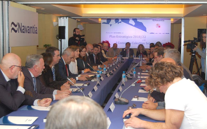 Navantia ‘firma’ su futuro, con un apoyo del 79% en la Bahía de Cádiz