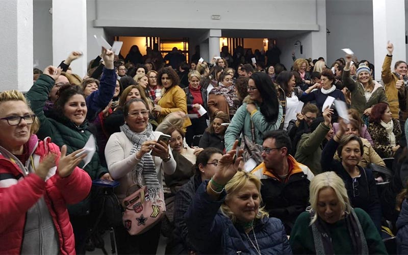 Las trabajadoras de la Ayuda a Domicilio del Ayuntamiento de Jerez tendrán un convenio colectivo “digno” tras años de precariedad
