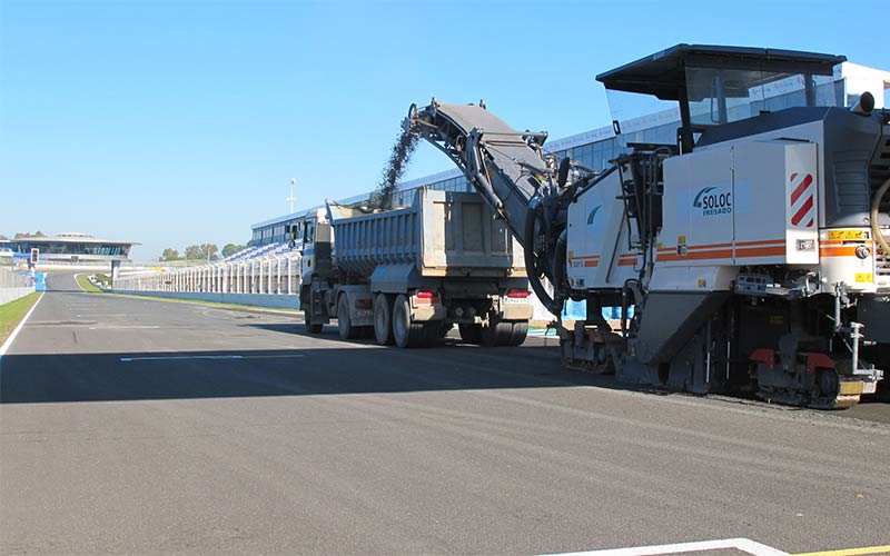 El circuito de Jerez reasfalta otra vez su pista para albergar nuevas pruebas de automovilismo “de primer nivel”