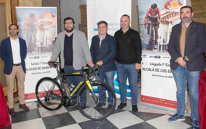La primera etapa de la  65 Vuelta a Andalucía, por carreteras gaditanas