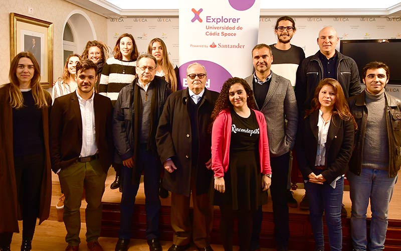 El programa ‘UCA Explorer Space’ apoya y tutoriza este curso 16 proyectos emprendedores universitarios