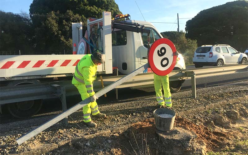 Los 1.800 kilómetros de carreteras convencionales de Cádiz reducen su velocidad máxima permitida, buscando ser “más seguras”