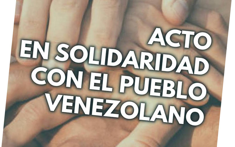 La Apdha alerta de la posible intervención militar de EEUU y convoca un acto en Cádiz el viernes en solidaridad “con el pueblo venezolano”