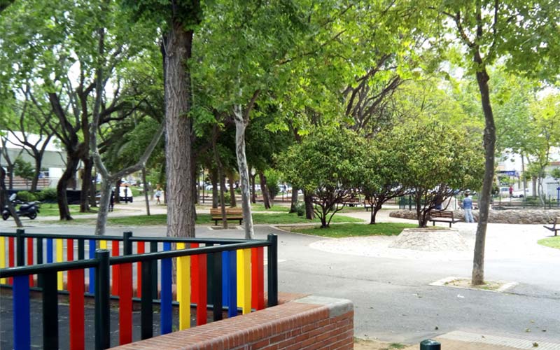 Cs fiscaliza el estado del parque Almirante Laulhé