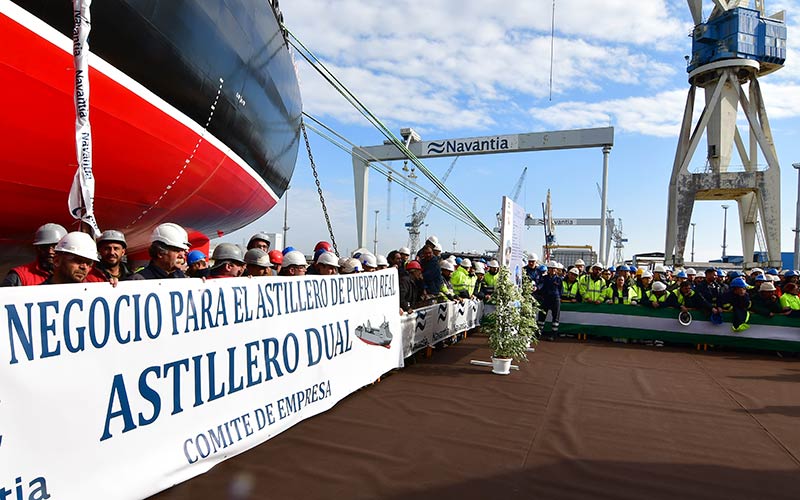 Navantia confirma otro pequeño contrato en el mercado offshore para Matagorda mientras hay “preocupación” en las empresas auxiliares