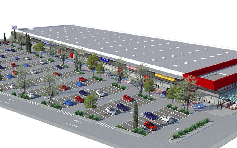 Otro centro comercial en la Bahía de Cádiz: Tres Caminos II ofertará nueve medianas superficies y un concepto “diferenciador y sostenible”