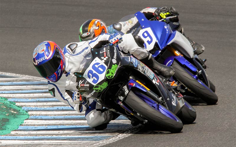 Fallece el joven piloto roteño Marcos Garrido, tras una caída en el circuito de Jerez mientras competía