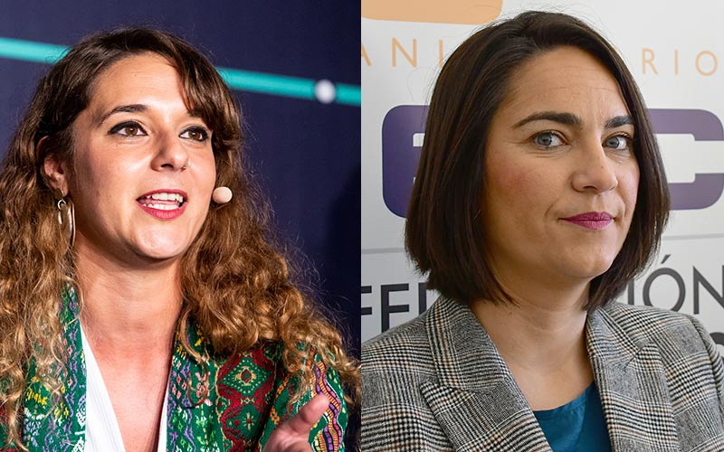 Noelia Vera y María del Carmen Martínez: dos mujeres encabezan las listas por Cádiz al Congreso de Unidas Podemos y Ciudadanos