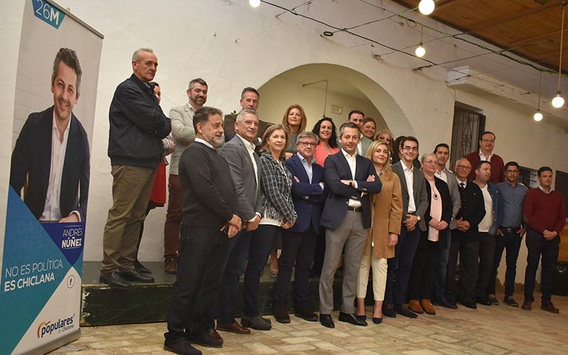 El PP chiclanero apuesta por una candidatura a las elecciones municipales “renovada” de “personas que no necesitan la política”
