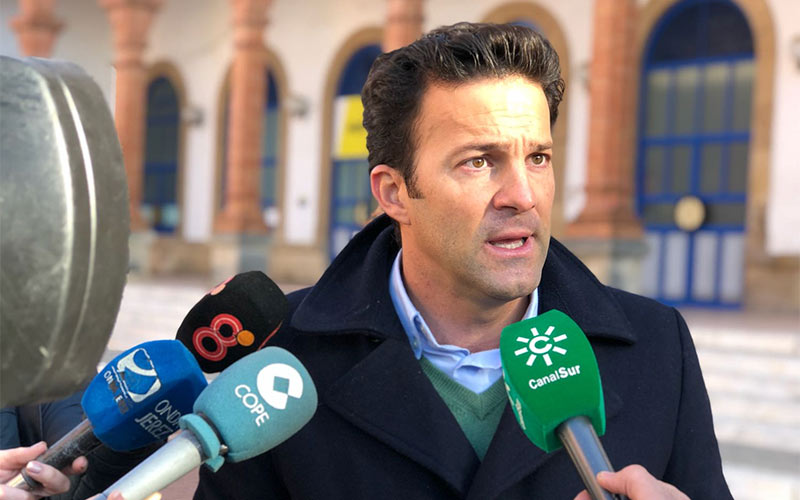 “Convertir a Jerez en una ciudad del siglo XXI” es el reto que se pone Carlos Pérez, que repite como alcaldable de Ciudadanos para el 26-M